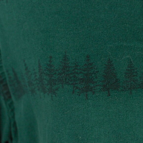 Men's Old Navy Pine Tree Green Button Down Short Sleeve Shirt Size XL - Picture 9 of 10